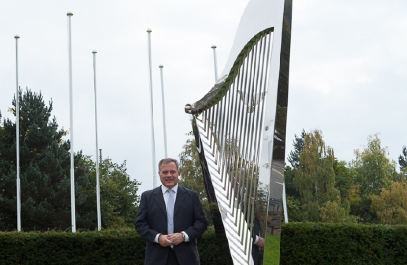 Simon Baynes becomes a Trustee of Llangollen International Musical Eisteddfod