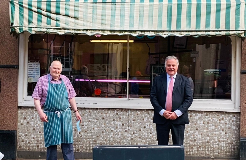 Simon Baynes MP - Gwyn Davies Butchers