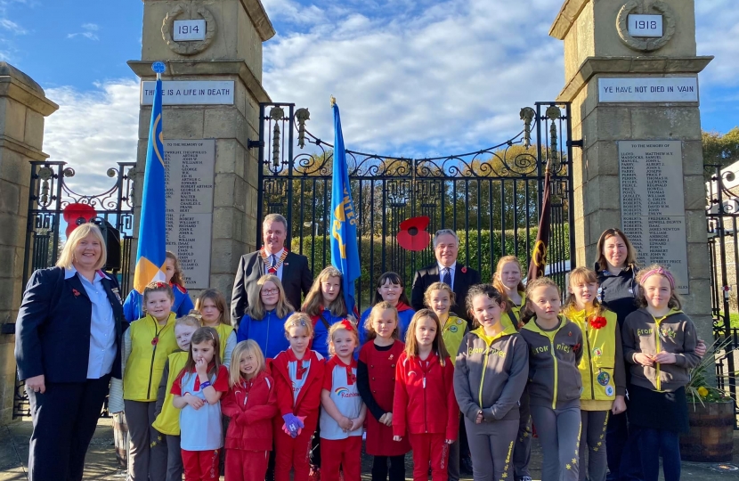 Simon Baynes MP - Broughton Community Act of Remembrance