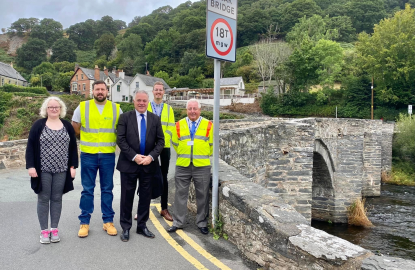 Simon Baynes MP - Carrog Bridge