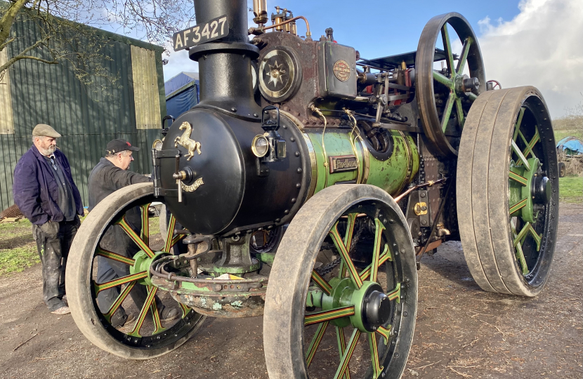 AF 3427 Aveling and Porter General Purpose Engine, owned by Tony and Sarah Seddon & Family.