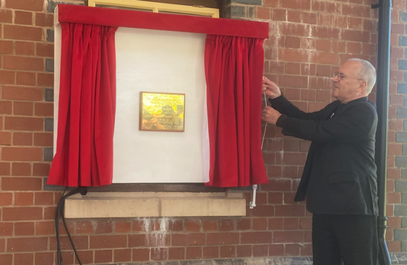 Corwen Plaque Unveiling