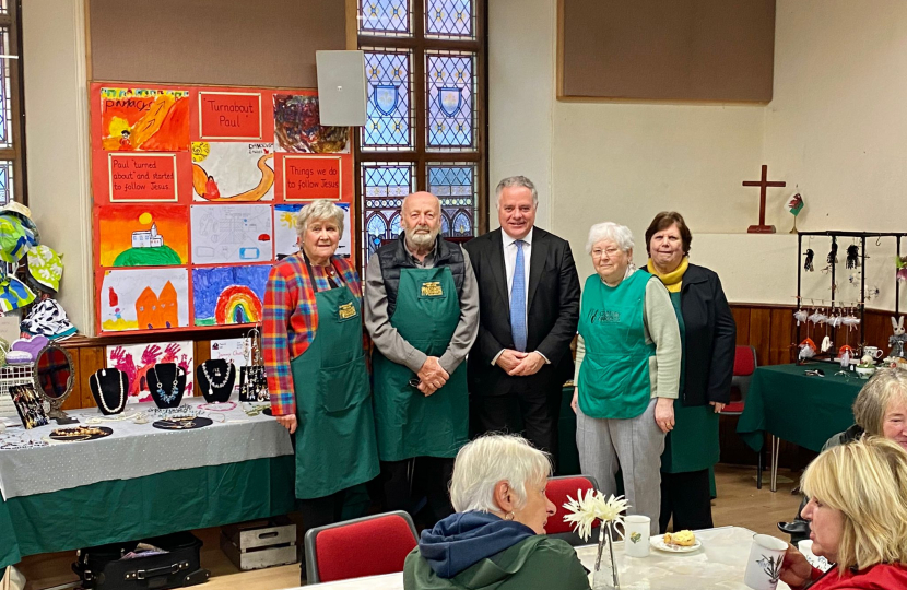 Simon Baynes MP - Llangollen Country Market