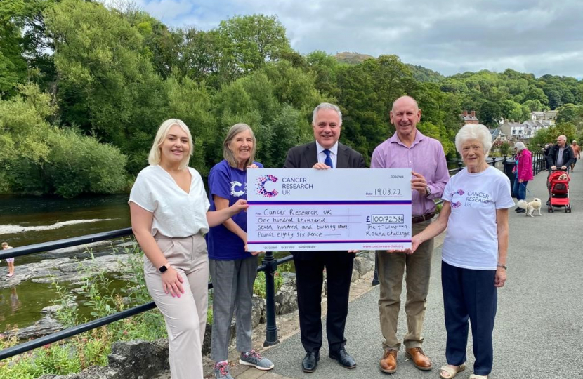 Simon Baynes MP - Llangollen Round Challenge