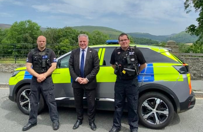 Simon Baynes MP - Police Ride-Along