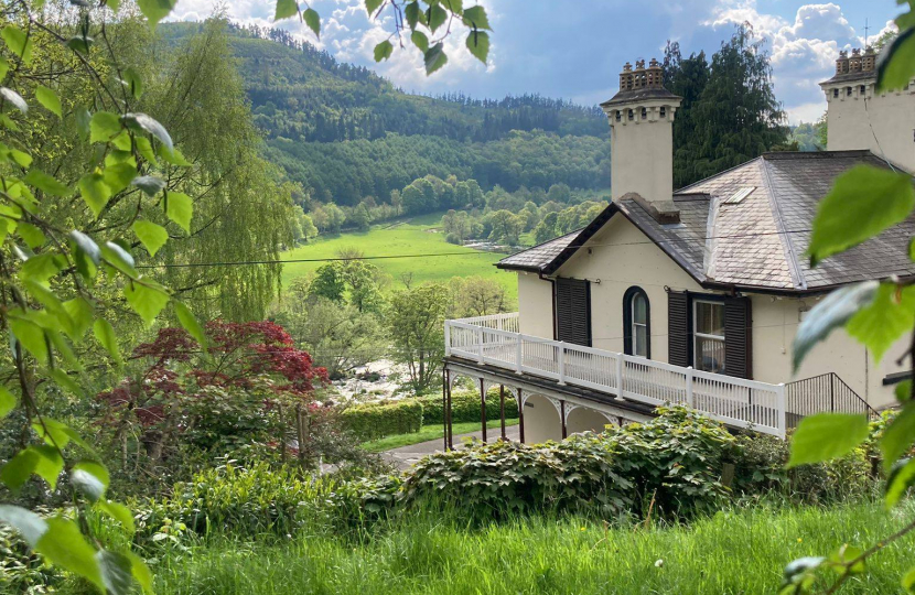 Views from Bryntysilio Outdoor Education Centre