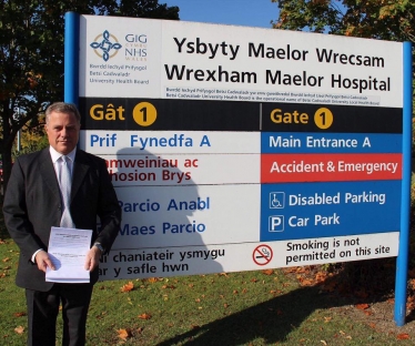 Saved: Maternity services at Wrexham Maelor Hospital