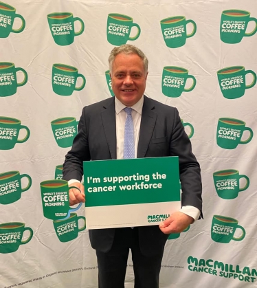 Simon Baynes MP - Macmillan Cancer Support