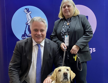 Simon Baynes MP - Guide Dogs Conservative Party Conference