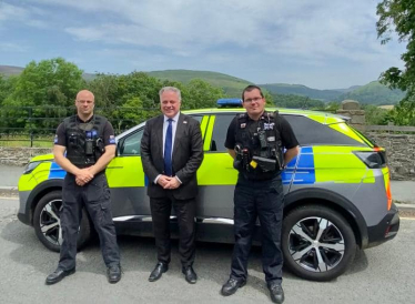 Simon Baynes MP - Police Ride-Along