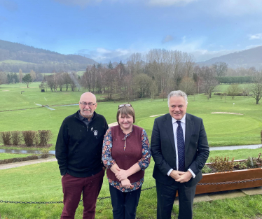 Simon Baynes MP - Vale of Llangollen Golf Club